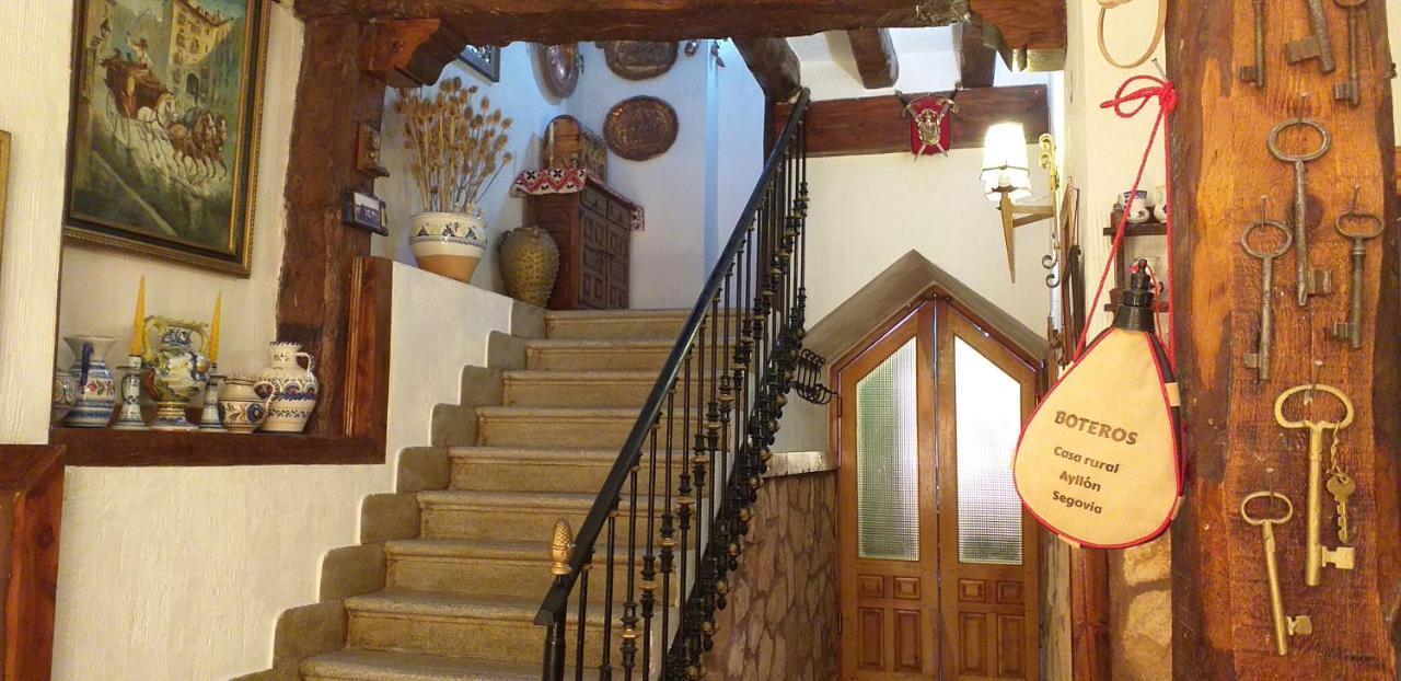 Boteros Casa Rural Ayllón Esterno foto